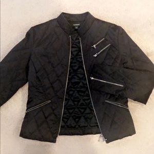 Fitted Express Black Jacket